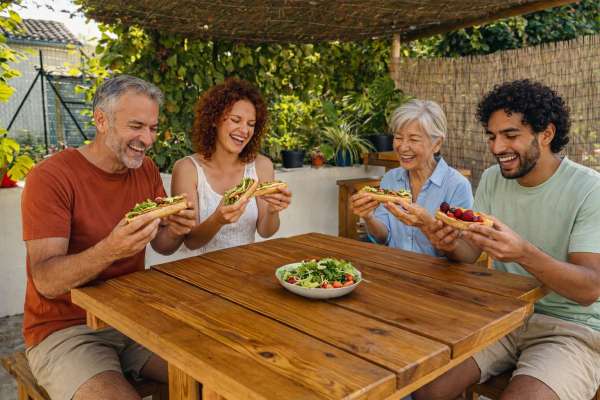 Une aire de pique-nique à votre disposition
